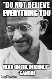 Gandhi meme by Luke Austin Daugherty 